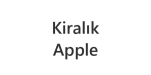 Kiralık Apple logosu — Cloud Bilişim'in web sitesi referansı
